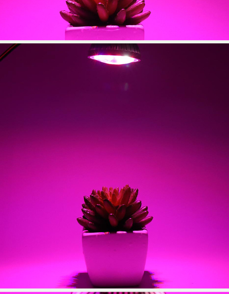 10PCS 12W E27 E14 GU10 Led Grow Light Full Spectrum Red Blue UV IR Led Growing Lamp for Hydroponics Flowers Plants Vegetables