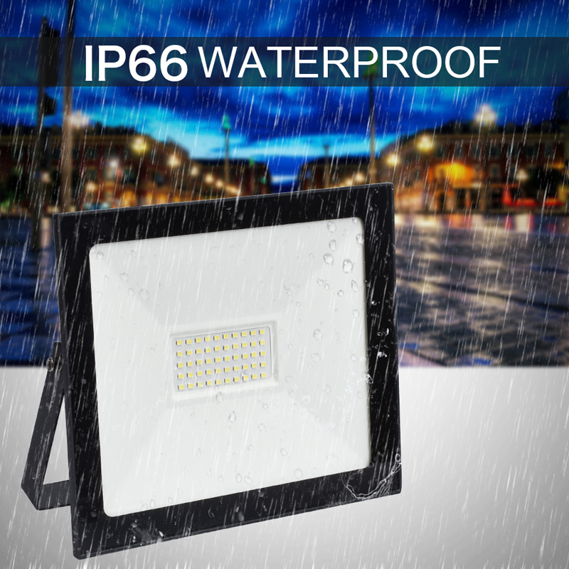 Led Flood Light 220v 100w 50w 10w 20w 30w Super Bright Outdoor Floodlight Waterproof IP66 Led Projector Spot light