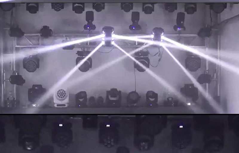 8x10w White Led 8 Eyes Beam Light DMX512 Moving Head Light Professional DJ Bar Party Show Stage Light LED Stage Machine