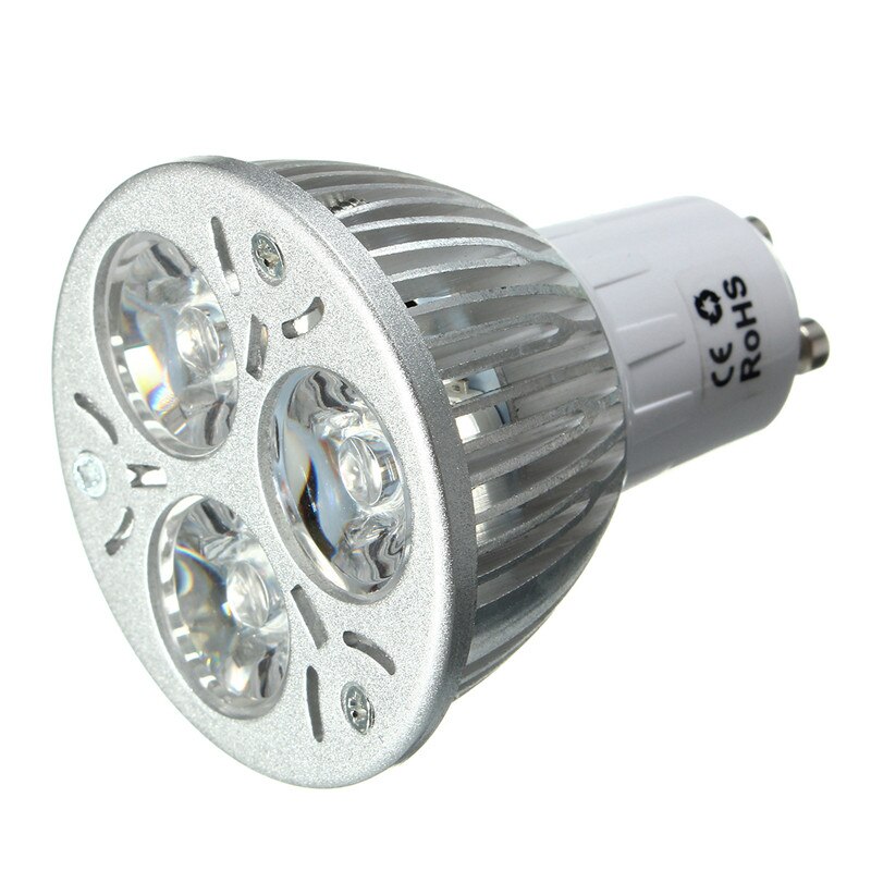 LED Grow Light E27 B22 GU10 3W AC85-265V UV Ultraviolet Purple LED Spotlight Bulb Plant Lamp for Greenhouse Hydroponics System