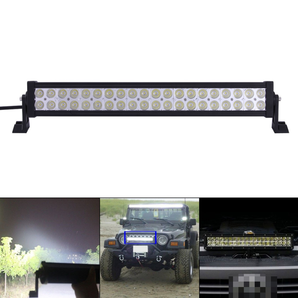 Super Bright 9600lm 22 Inch 120W LED Bar Flood Spot Combo Work Truck ATV UTE SUV Offroad 4X4 Light Bar 10 30V DC Work Light