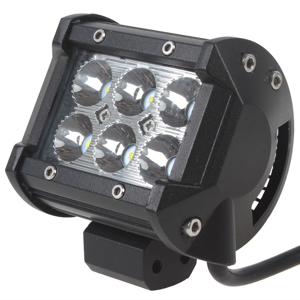 Sale 1440LM 18W LED Car Work Light Super Power Waterproof for Motorcycle Tractor Boat 4WD Offroad SUV ATV