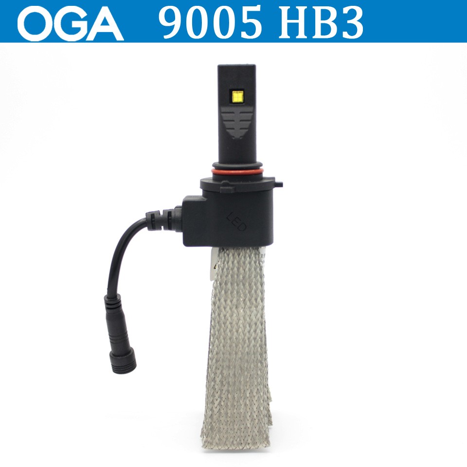 OGA 2PCS 20W 3000LM For LUXEON MZ LED 880 881 H1 H3 H4 HB2 9003 H7 H8 H9 H11 9005 HB3 9006 HB4 Car Headlight Lamp Easy Install