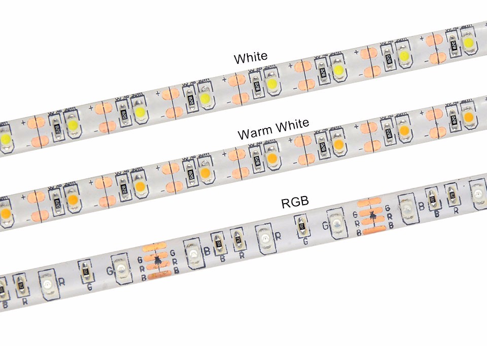 3528 SMD 50CM 1M 2M IP65 IP20 DC 5V USB power LED Strip light RGB White Warm White For TV Backgroud Lighting Indoor Home