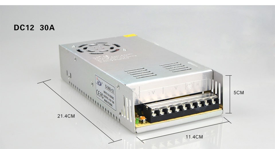 AC100 110 220 240V to DC12V LED Strip Switch Power Supply Adapter 2A 3A 5A 8A10A 15A 20A 30A 40A LED Driver Lighting Transformer