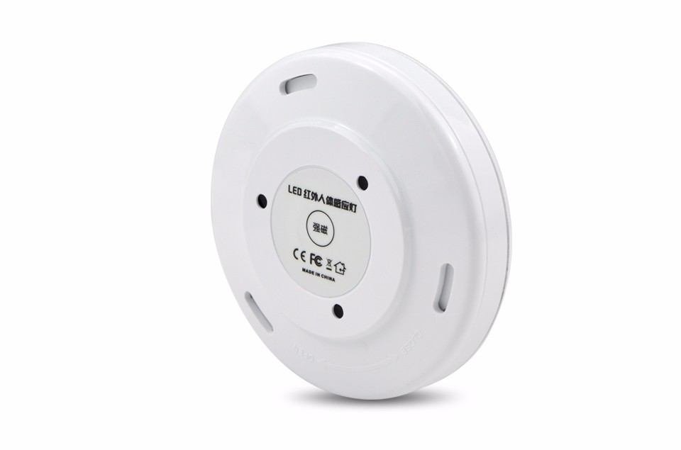 Infrared PIR Sensitive Wall Ceiling lamp PIR Motion Light Sensor LED Night light Battery Powered For Pathway Hallway lighting