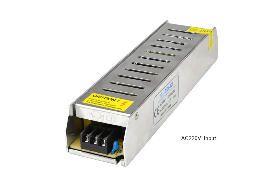 10A 120W AC 220V to DC 12V lighting Transformer LED Driver switch Power Supply Adapter For 2835 5050 5630 SMD LED Strip Light