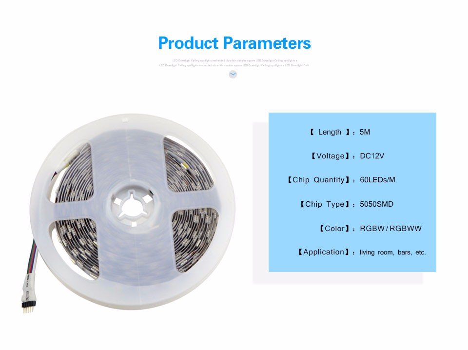 IP20 RGBW RGBWW SMD 5050 5M LED strip light Tape DC12V Flexible Ribbon lamp 60LEDs M 40key Controller 3A Power Supply Adapter