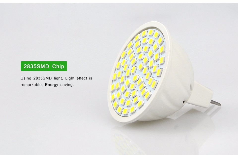 10Pcs MR16 80LEDs 60leds 27leds 220V SMD 2835 5730 LED lamp Spotlight Bulb Downlight led corn light Replace CFL 5W 7W 10W 15W