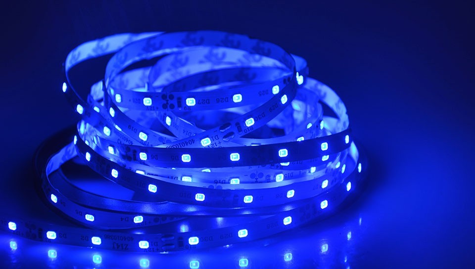 Christmas decor outdoor lighting 5m DC 12V 2835 SMD IP20 no waterproof warm white RGB LED Strip Light String Ribbon lamp