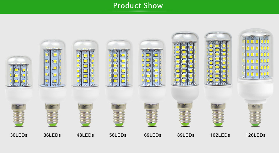 E14 220V 2835 SMD aluminum LED Corn spot ligth Bulb Lamp Spotlight High Cost effective more than 5730 5736 5733 5050 home Light