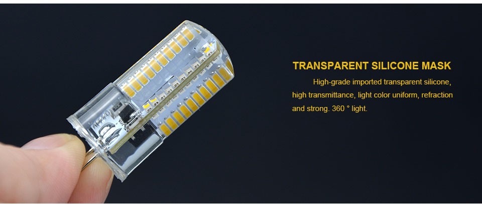 Dimmable G4 COB AC DC12V 3W 6W 3014 SMD LED Corn Lamp 220V 110V 4W 5W 64 80LEDs Bulb Spotlight Candle Chandelier Light