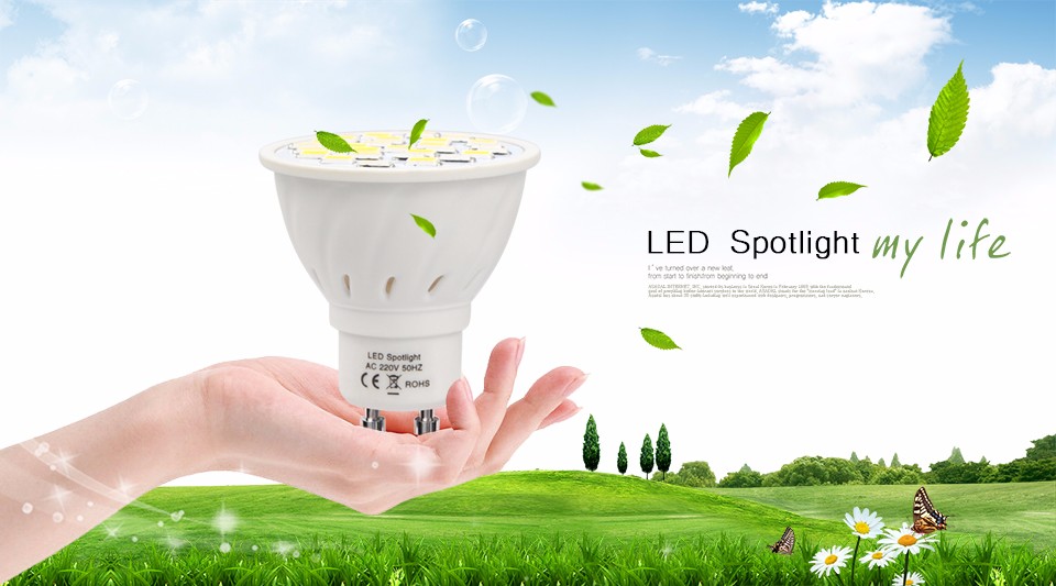 Super Bright GU10 LED spotlight Bulbs 220V 110V 7W E27 5730 SMD LED lamp Lampada Ampoule LED Light Spot light Candle Luz