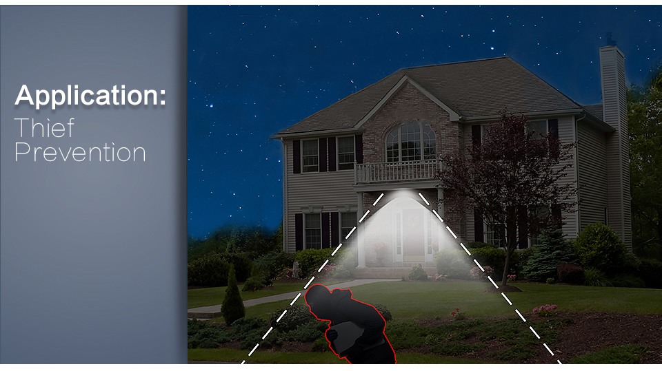 PIR Motion Sensor LED Floodlight 10W 20W 30W 50W 100W 220V Waterproof IP66 Spotlight Reflector Focus Lamp Home Courtyard Outdoor