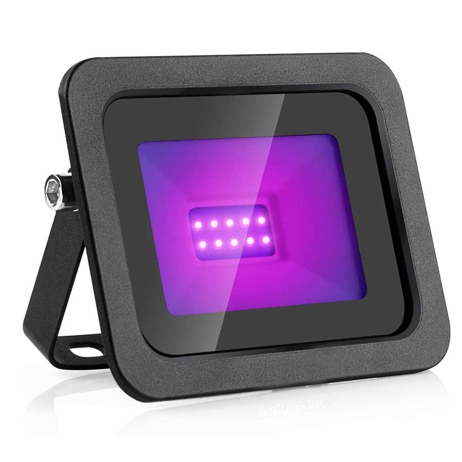 50W 100W LED Black Light Blacklight Purple Flood Light with Plug IP66 Waterproof Black Flood Light Neon Glow for Glow Party