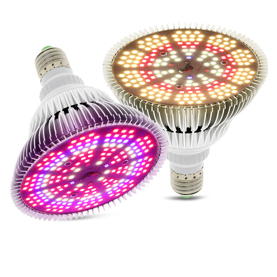 300W LED Full Spectrum Plant Grow Light 200LED Sunshine Par38 E27 Bulbs Growth Lamp for Plant Flower Growing Seeding Lamp