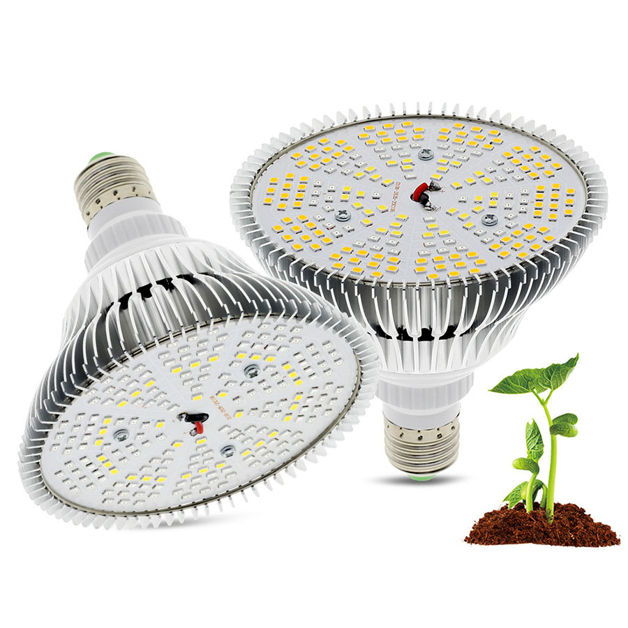 300W LED Full Spectrum Plant Grow Light 200LED Sunshine Par38 E27 Bulbs Growth Lamp for Plant Flower Growing Seeding Lamp