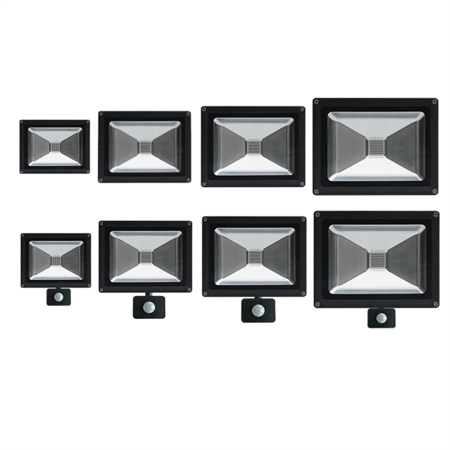 20W 30W 50W Motion Sensor UV LED Black light Ultraviolet LED Flood Light IP66 Waterproof Party Neon lamp for Stage Party Decor