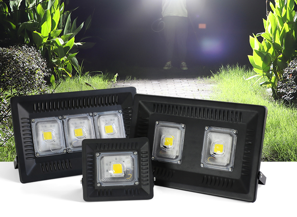 Flood light led AC 220V 240V Waterproof IP66 Outdoor led light 30W 50W 100W 150W 200W LED Spotlight Street Lamp Projector