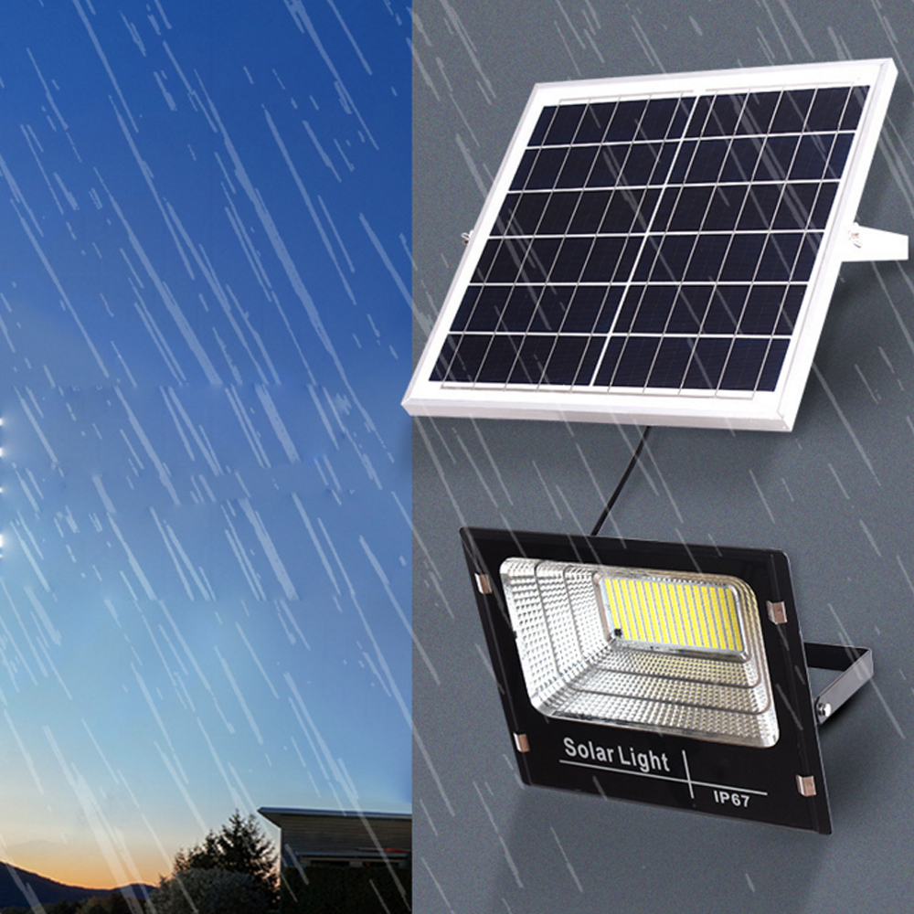 Solar LED Flood light Waterproof Outdoor Lighting 10W 25W 45W 120W Foco Led Spotlight Aluminum Solar Street Lights for Garden