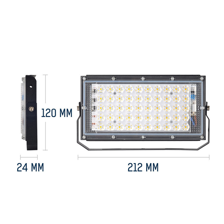 50W LED flood light DC 12V outdoor travel searchlight spotlight IP65 waterproof projector street light landscape lighting