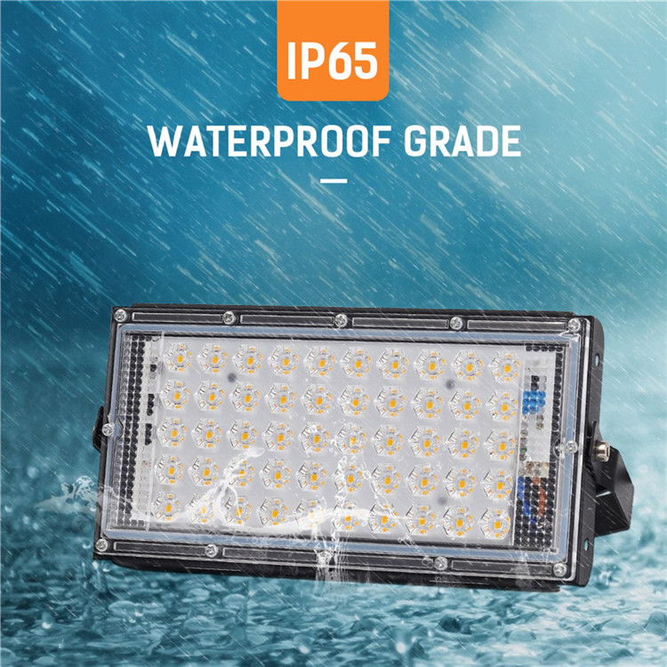 50W LED flood light DC 12V outdoor travel searchlight spotlight IP65 waterproof projector street light landscape lighting