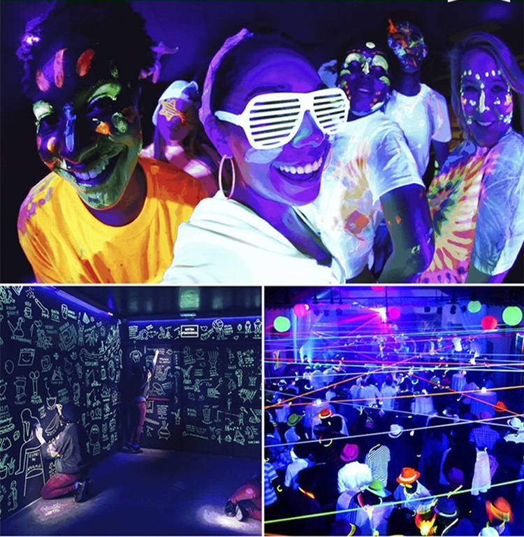 30W-100W US UK EU plug LED Flood Light Waterproof AC85-265V Purple DJ Disco Nightclub KTV Festival Party Stage Lighting Effect