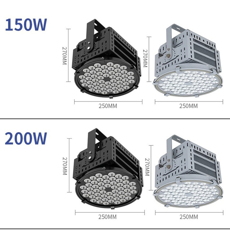 High power Floodlight 200W/300W/400W/500W/1000W AC 220V waterproof LED spotlight outdoor construction engineering lighthouse