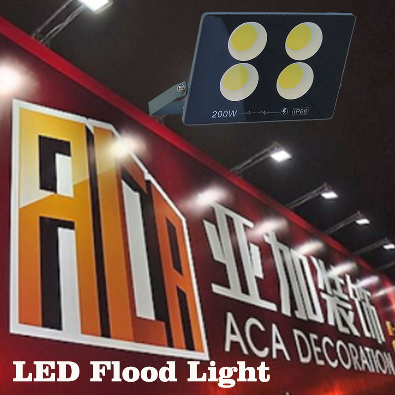 LED Light 100W 200W 300W Outdoor Lights100W (500W Incandescent Equivalent) Waterproof IP65 ETL Listed Floodlights Spotlight