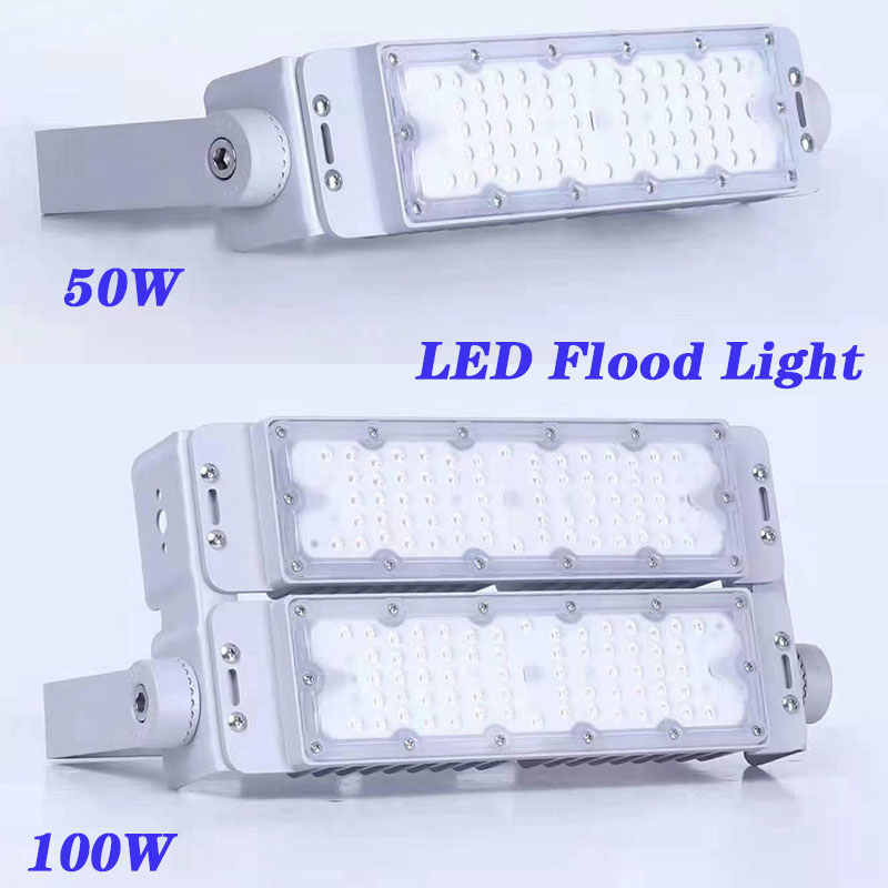 LED Flood Light 100W 200W 300W 400W 500W 600W High-Power Projection Lamp Outdoor Lighting Advertising Light