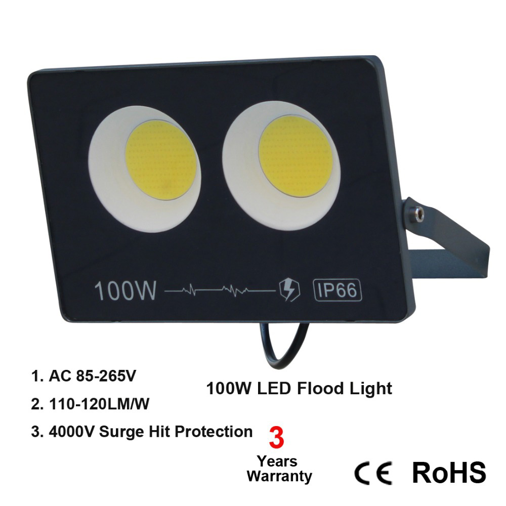 Commercial lighting LED Flood Light IP66 Waterproof 50W100W 200W 300W AC110V/ 220V Led Floodlight Outdoor Lighting