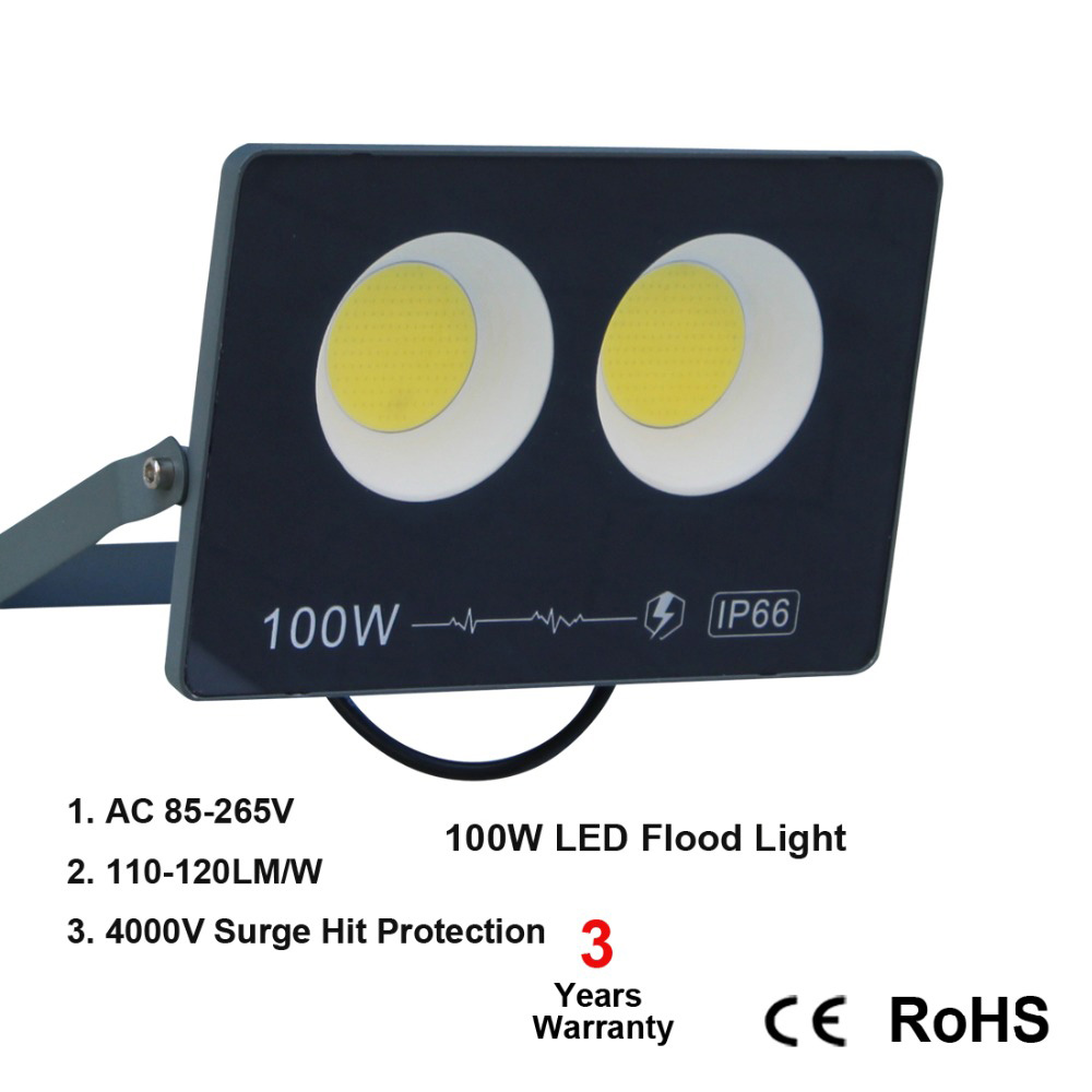 Commercial lighting LED Flood Light IP66 Waterproof 50W100W 200W 300W AC110V/ 220V Led Floodlight Outdoor Lighting