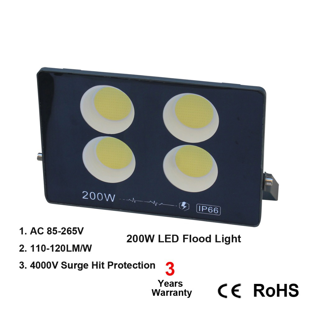 Commercial lighting LED Flood Light IP66 Waterproof 50W100W 200W 300W AC110V/ 220V Led Floodlight Outdoor Lighting