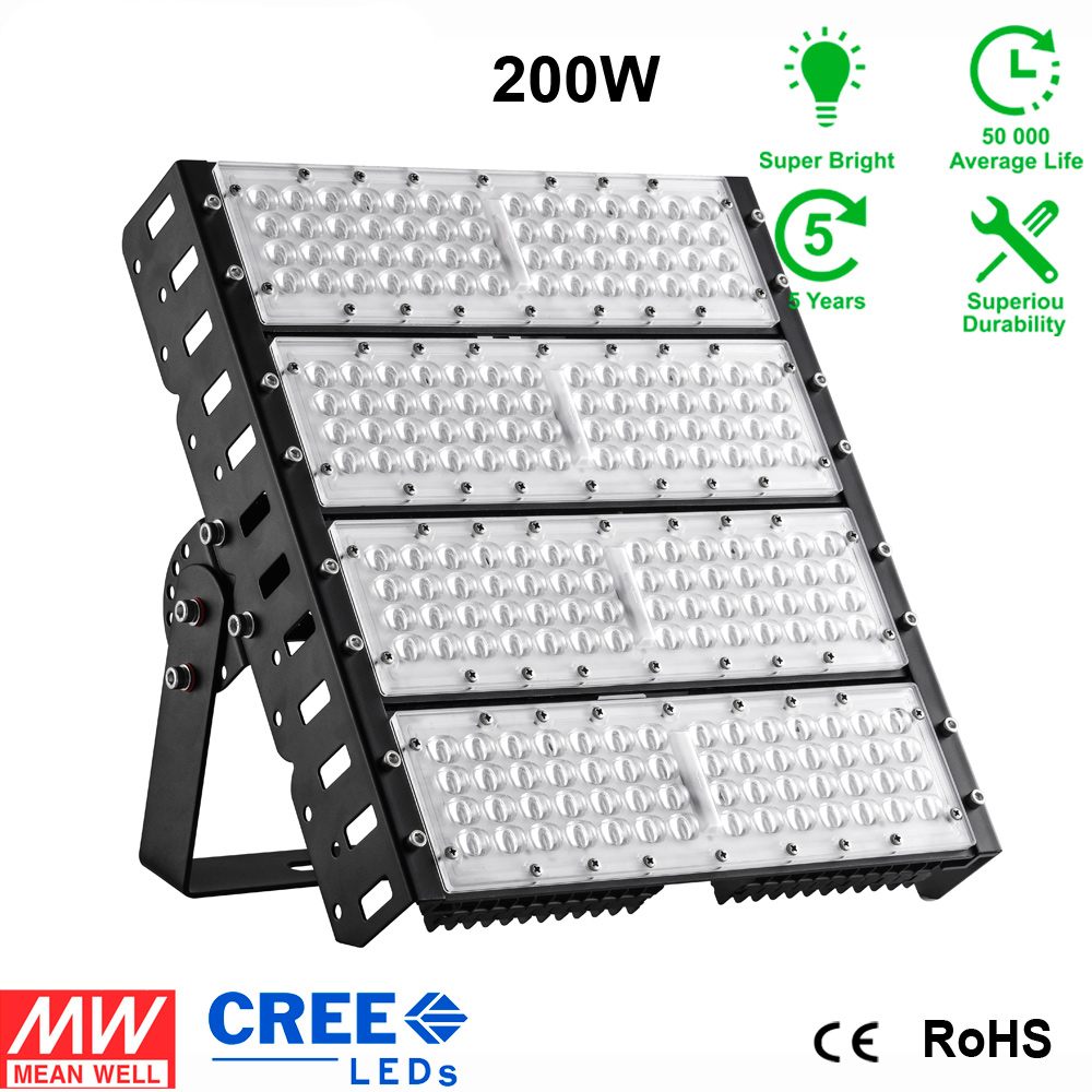 LED Flood light Tunnel Light 200W 250W 300W 400W 500W 600W White/Warm white outdoor waterproof led spot light led flood light