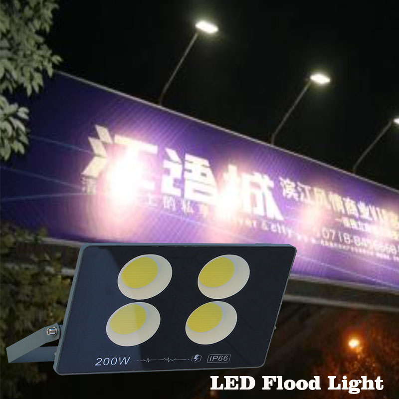 100W 200W LED Light Outdoor Lights 100W (500W Incandescent Equivalent) 5000K Daylight Waterproof ETL Listed Floodlights White