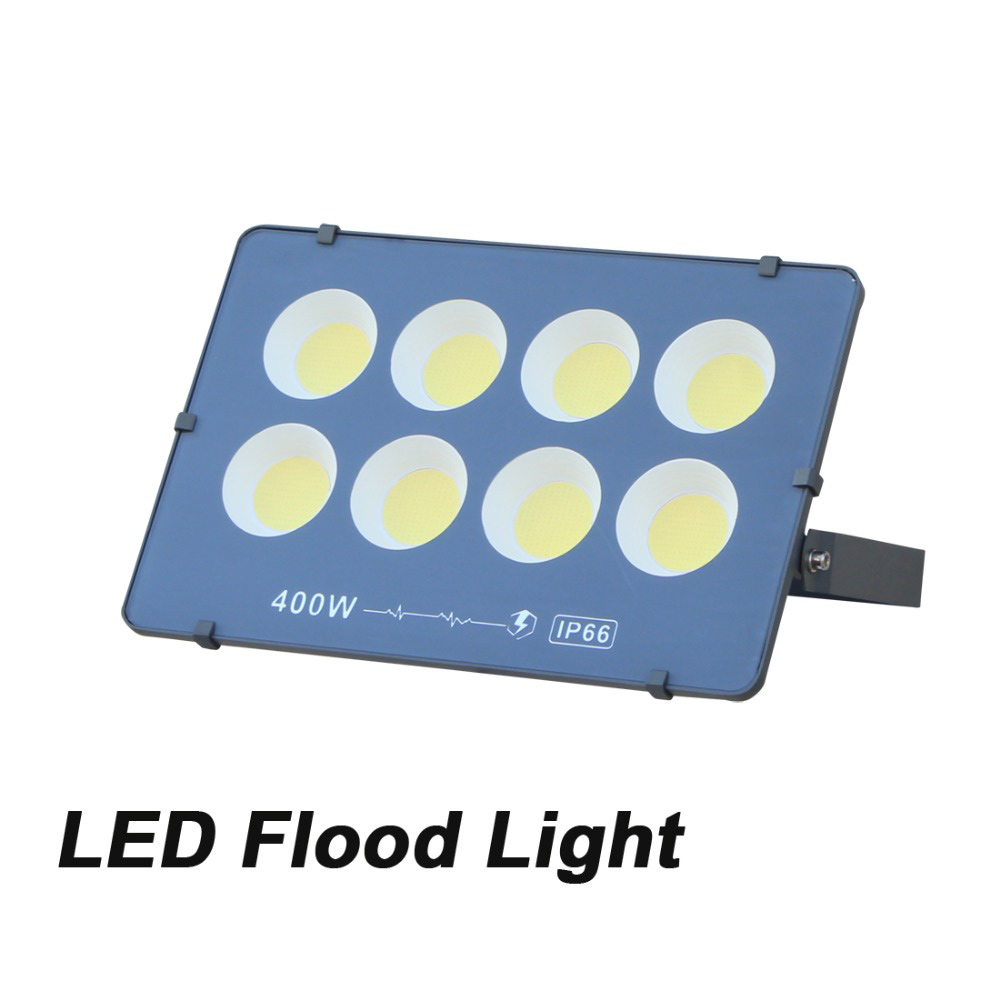 LED Flood Light 110V/220V Outdoor Led Flood Light with 180degree Adjustable Bracket 6000K for Garage Garden Lawn and Yard.