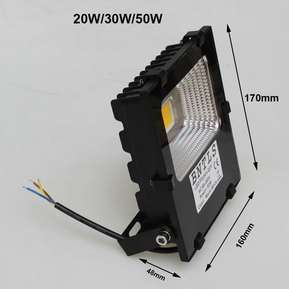 Ultrathin LED Flood Light 30W 50W 100W IP65 220V LED Spotlight Refletor Outdoor Lighting Wall Lamp Floodlight