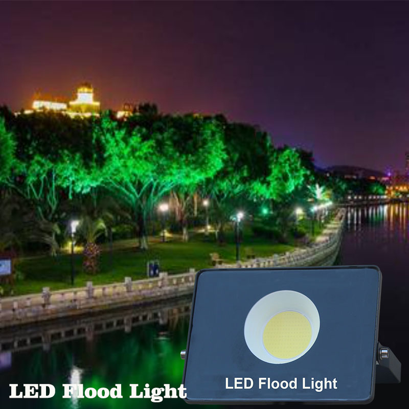 10 PCS/Lot 50W 100W 200W 300W LED Flood Light AC200-240V 9000lms Projector Flood Light Lamp Outdoor Lighting