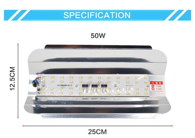Led Flood Light 100W 50W 30W Floodlight 220V LED Spotlight Refletor Construction Outdoor Lighting 230V