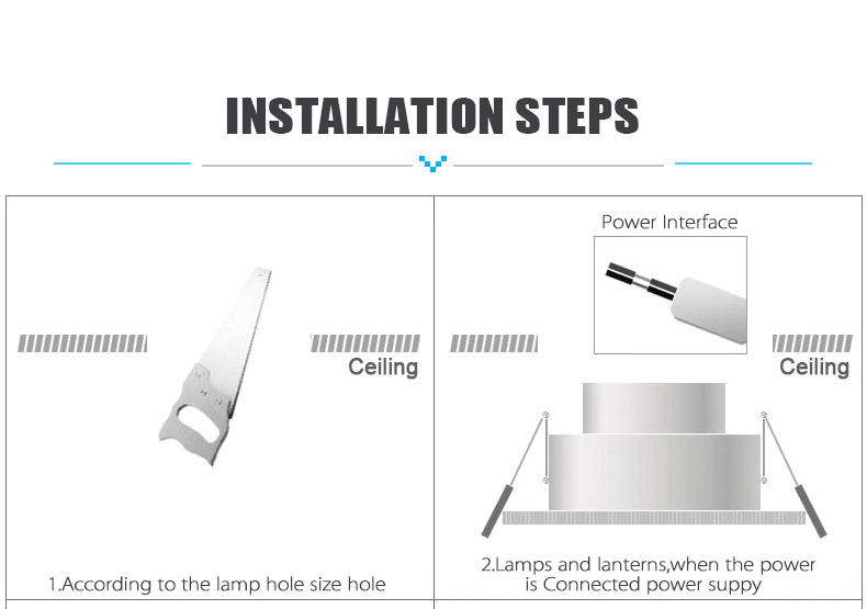 4PCS Waterproof LED Downlights 5W 7W 9W 12W 15W Dimmable Down light Spot Light Outdoor 4000K Ceiling Lamp For Bathroom Bulb