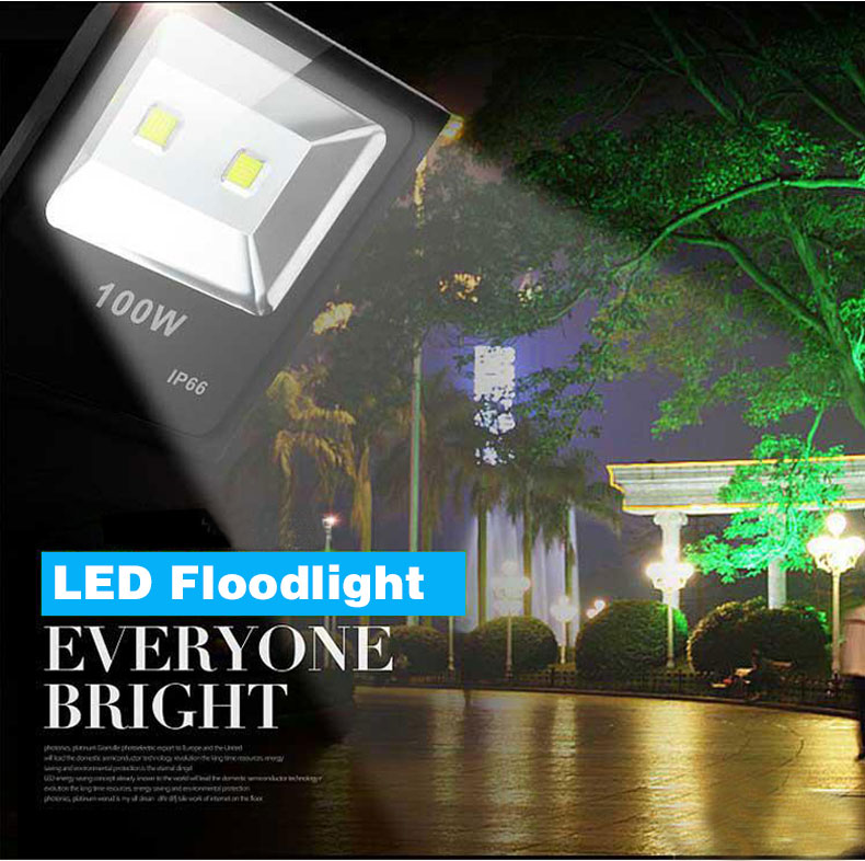 Led spotlights floodlight 10W 20W 30W 50W 230V 220V Outdoor lamp wall lighting waterproof Landscape Lighting For Garden Street