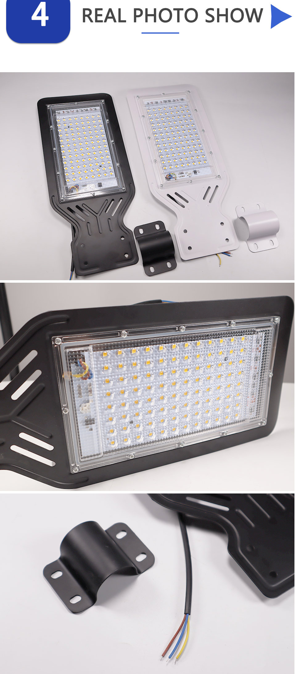 Waterproof LED Flood light 100W 50W Outdoor lighting Wall Lamp IP65 AC 220V 240V Led Street Light Industrial Garden Area Parking