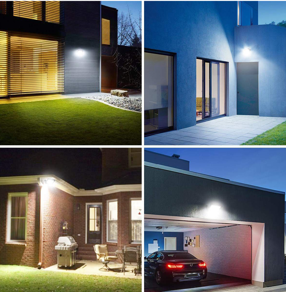 Flood Light LED Wall Lamp Outdoor Street Lighting AC 220V 240V 200W 150W 100W 50W 30W 10W Foco Floodlight LED Spotlight Exterior
