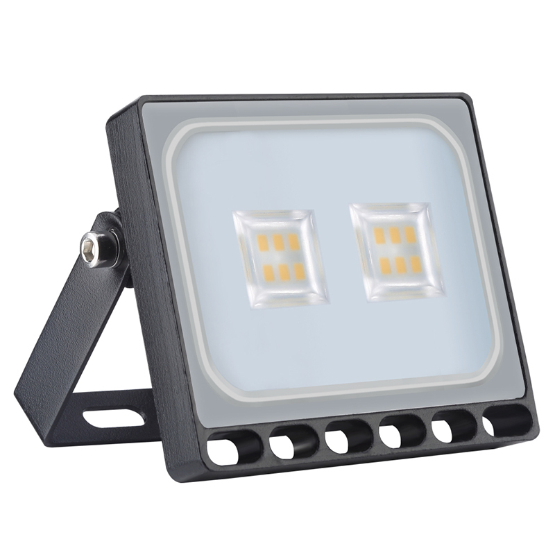 2PCS Outdoor LED Flood Light 10W IP65 Waterproof Ultra-thin LED Floodlight Spotlight Outdoor Garden Flood Lighting 110V 220V