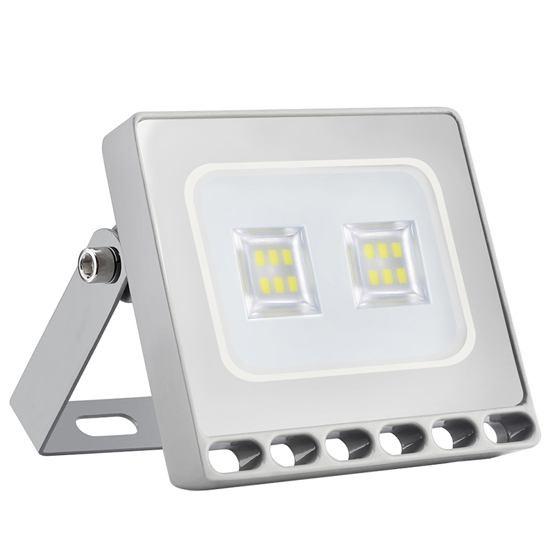 2PCS Outdoor LED Flood Light 10W IP65 Waterproof Ultra-thin LED Floodlight Spotlight Outdoor Garden Flood Lighting 110V 220V