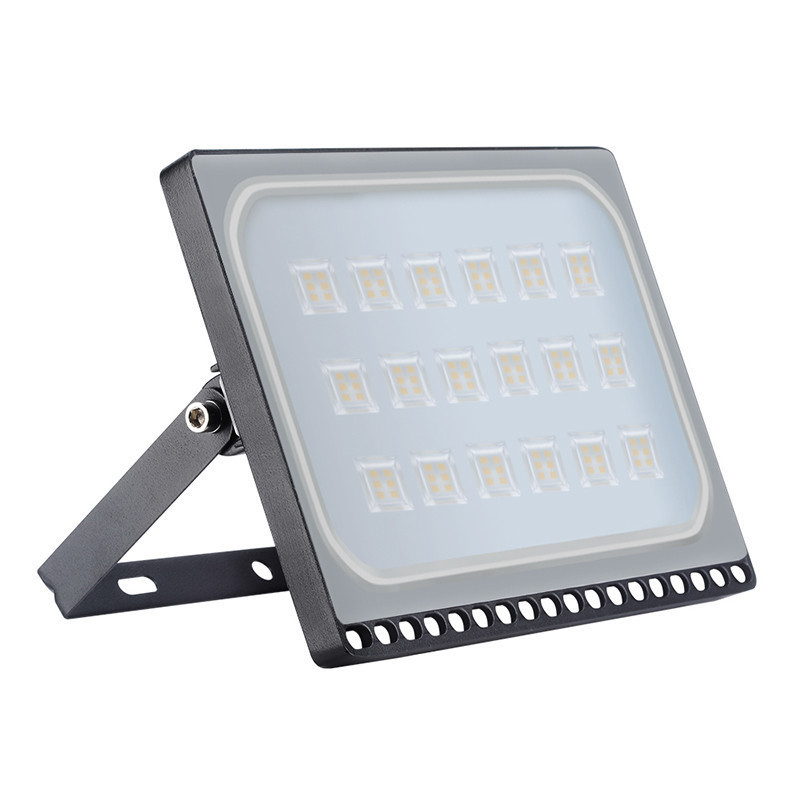 2PCS Waterproof Ultrathin LED Flood light 100W 110V 220V Reflector Led Spotlight 8000LM Outdoor Street Garden Security Lights