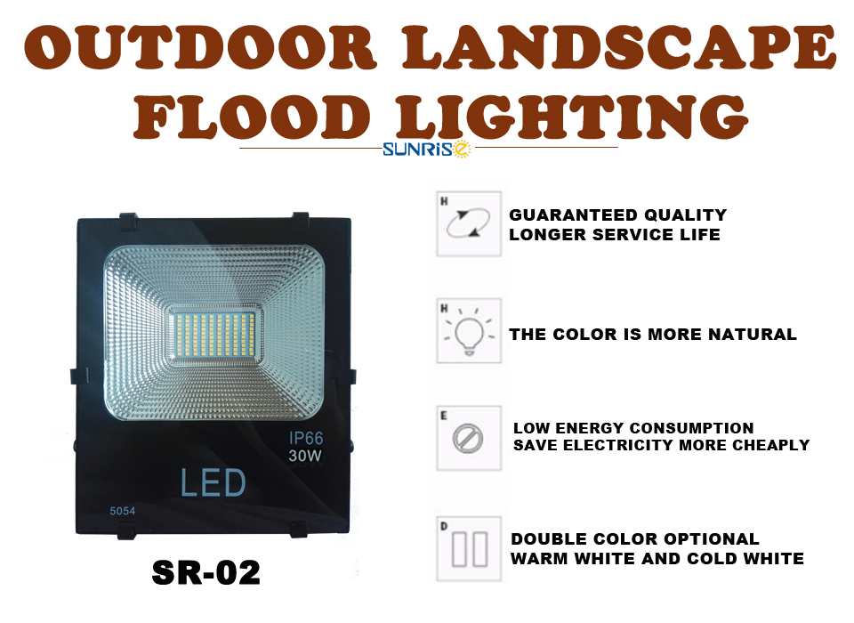 Led Floodlight 30W 50W Refletor IP66 Waterproof High brightness Outdoor AC85-265V Spotlight Street Lighting Flood Lamp