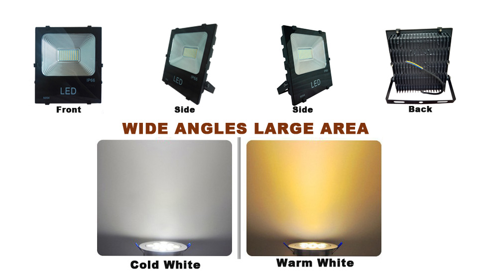 Led Floodlight 30W 50W Refletor IP66 Waterproof High brightness Outdoor AC85-265V Spotlight Street Lighting Flood Lamp