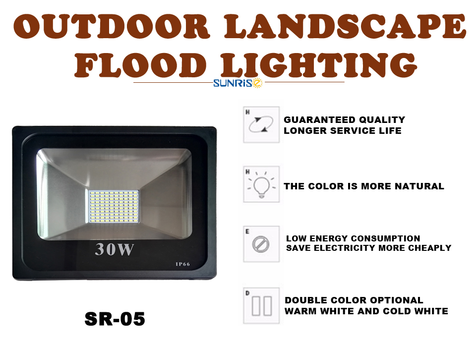 Spotlight IP66 AC85-265V 30W 50W Waterproof Garden Outdoor Landscape Wall Yard Path Street Home Appliance LED Floodlight