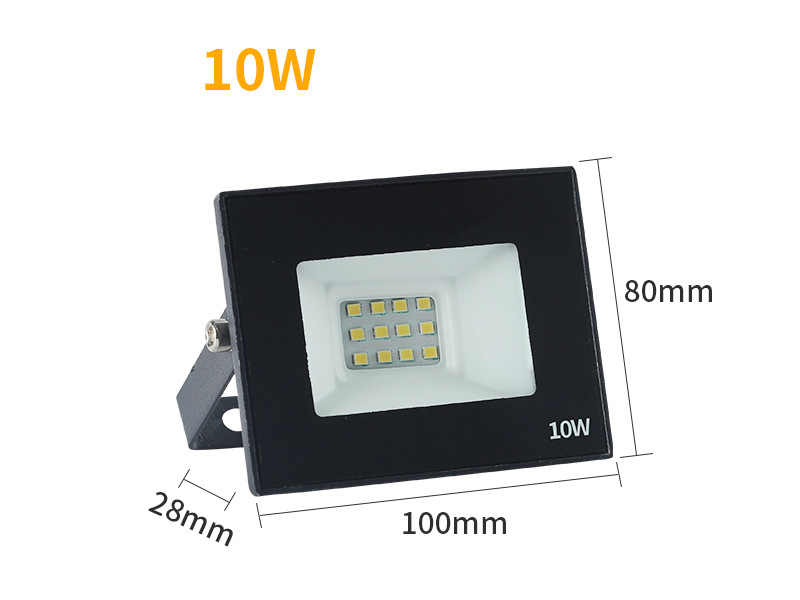 Led Floodlight 10W 30W 50W 100W AC220V Flood Light Outdoor Wall Washer Lamp Reflector IP68 Waterproof Garden Stadium Lighting